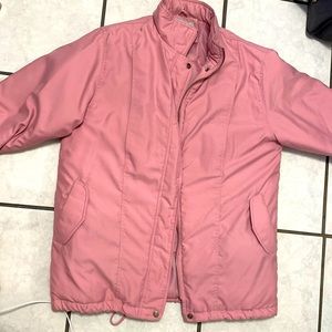 Blair pink light puffer jacket